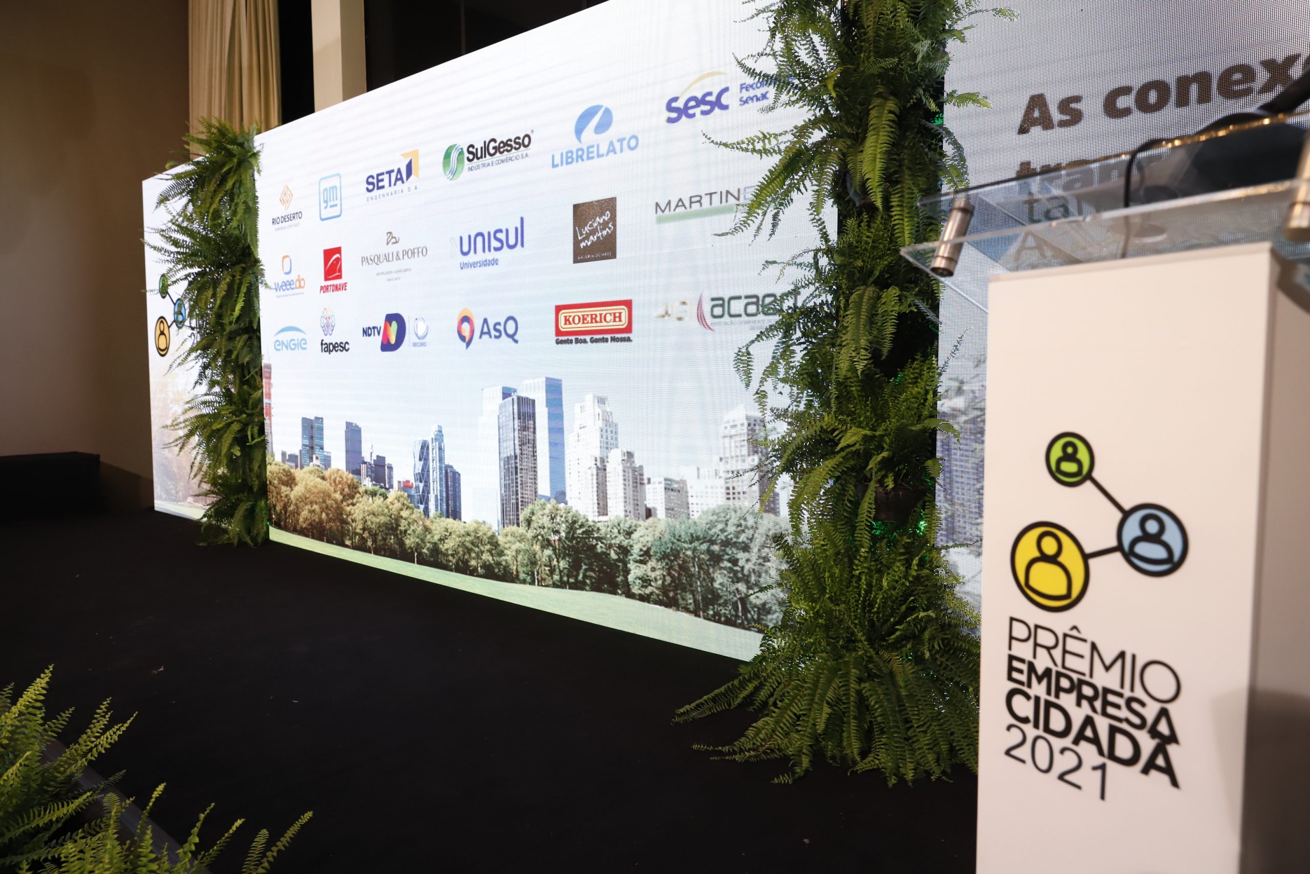 Empresa Cidadã reúne premiados na noite de quinta no Faial Prime Suítes em Florianópolis