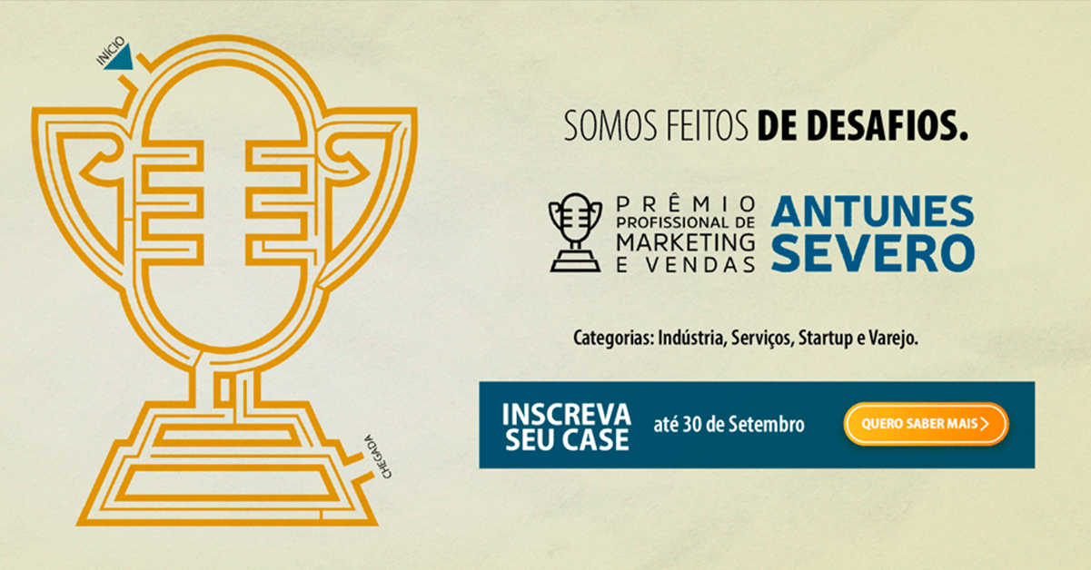 Última semana de inscrições para o Prêmio Antunes Severo, da ADVB/SC.