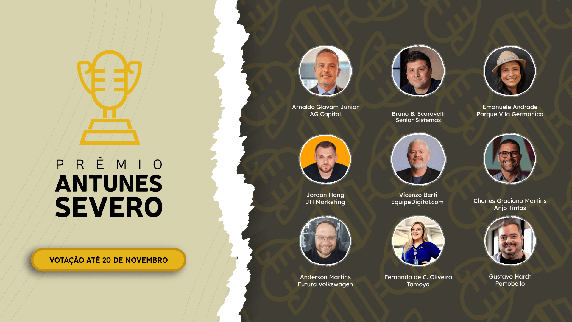 Prêmio Profissional de Marketing e Vendas Antunes Severo – Última semana para eleger o profissional do setor que se destacou em 2023