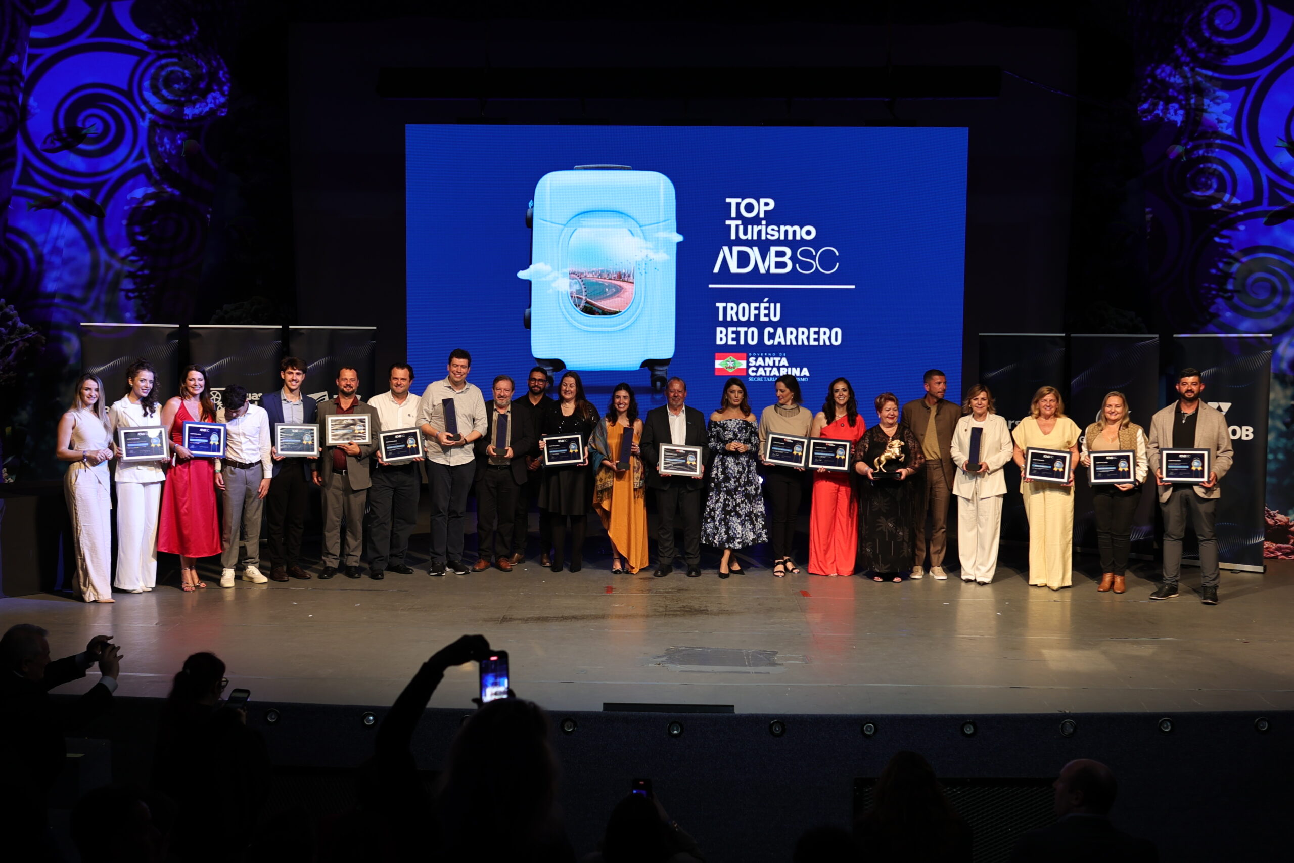 ADVB/SC | Evento no Parque Beto Carrero celebrou iniciativas e personalidades do turismo catarinense