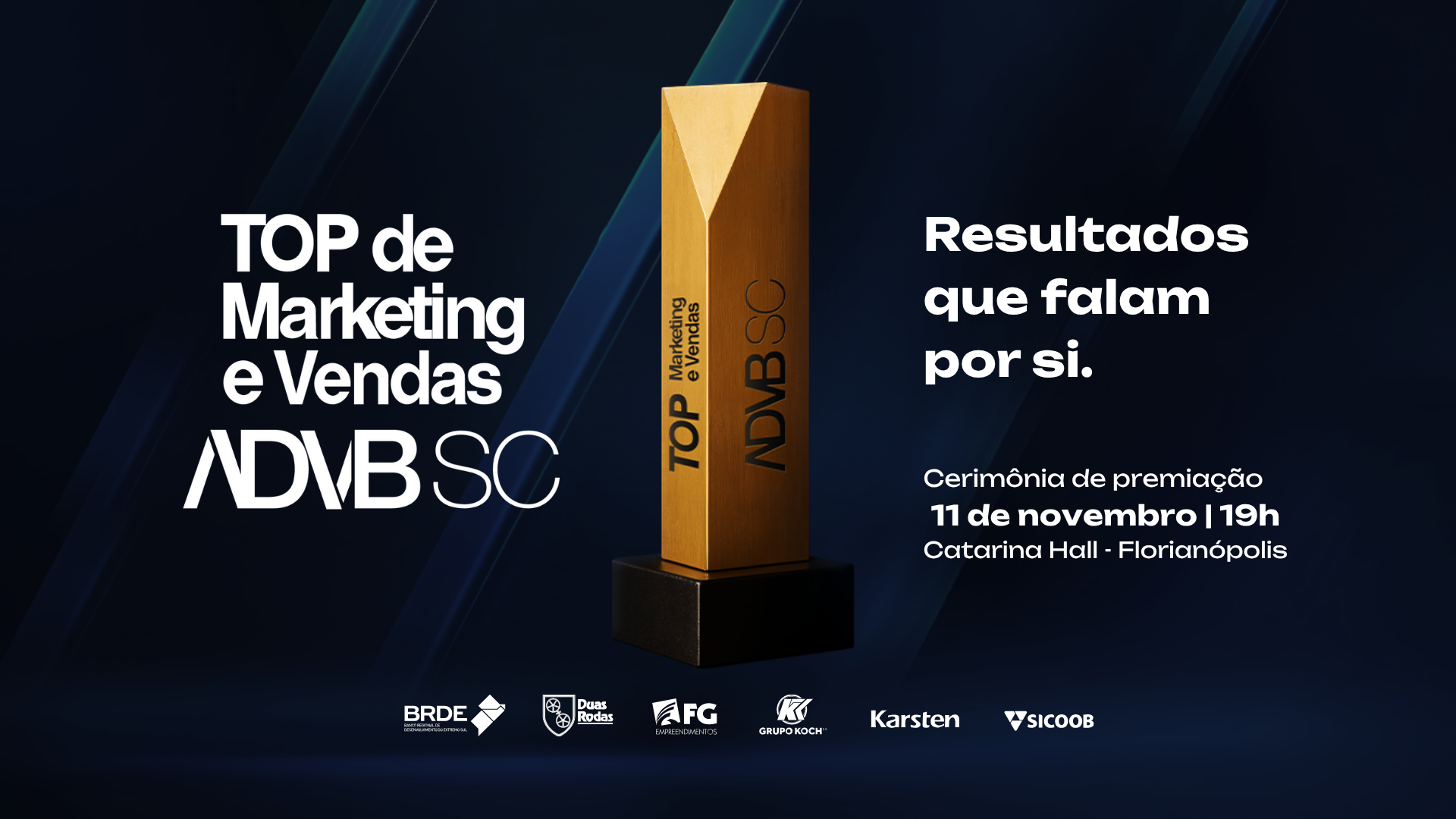 ADVB/SC anuncia finalistas e prepara cerimônia dos Prêmios Top de Marketing e Vendas, Antunes Severo e Profissional do Futuro 2025