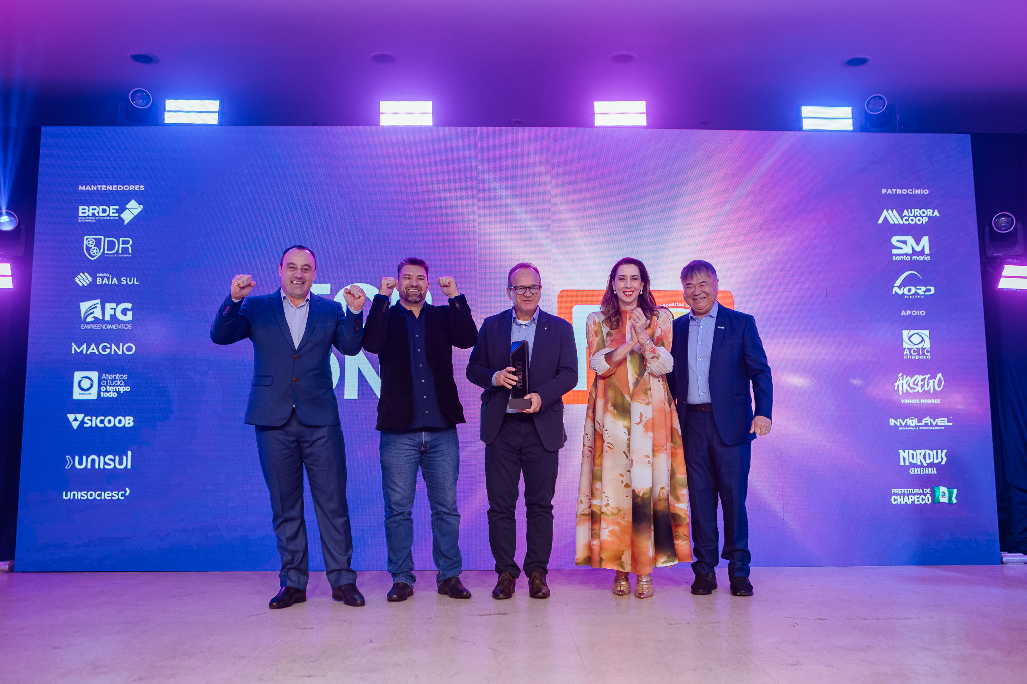FECOAGRO conquista Top One do Prêmio Empresa Cidadã ADVB/SC 2026 em noite de celebração à responsabilidade empresarial